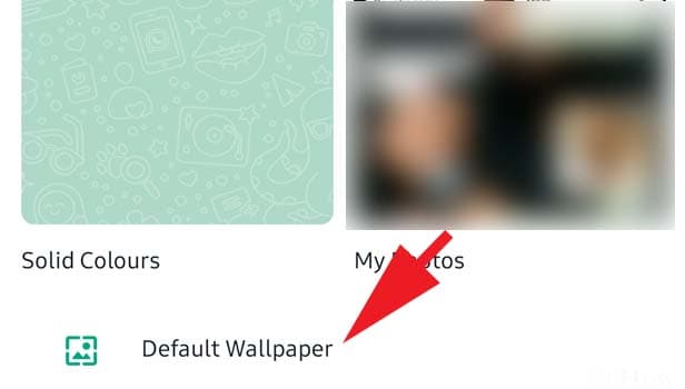 How to change WhatsApp chat wallpaper on android